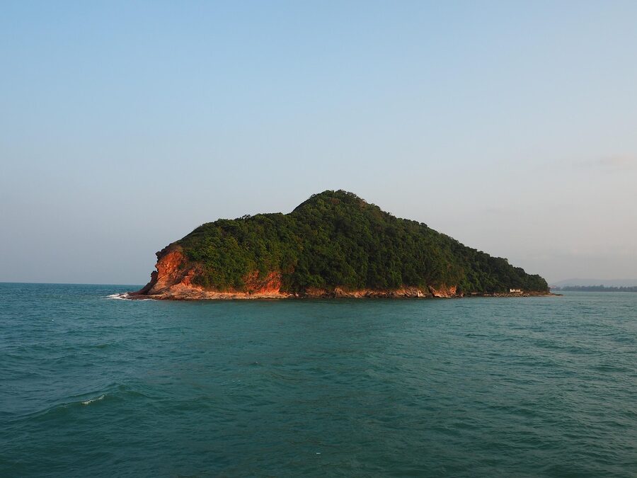A scene from Songkhla in southern Thailand